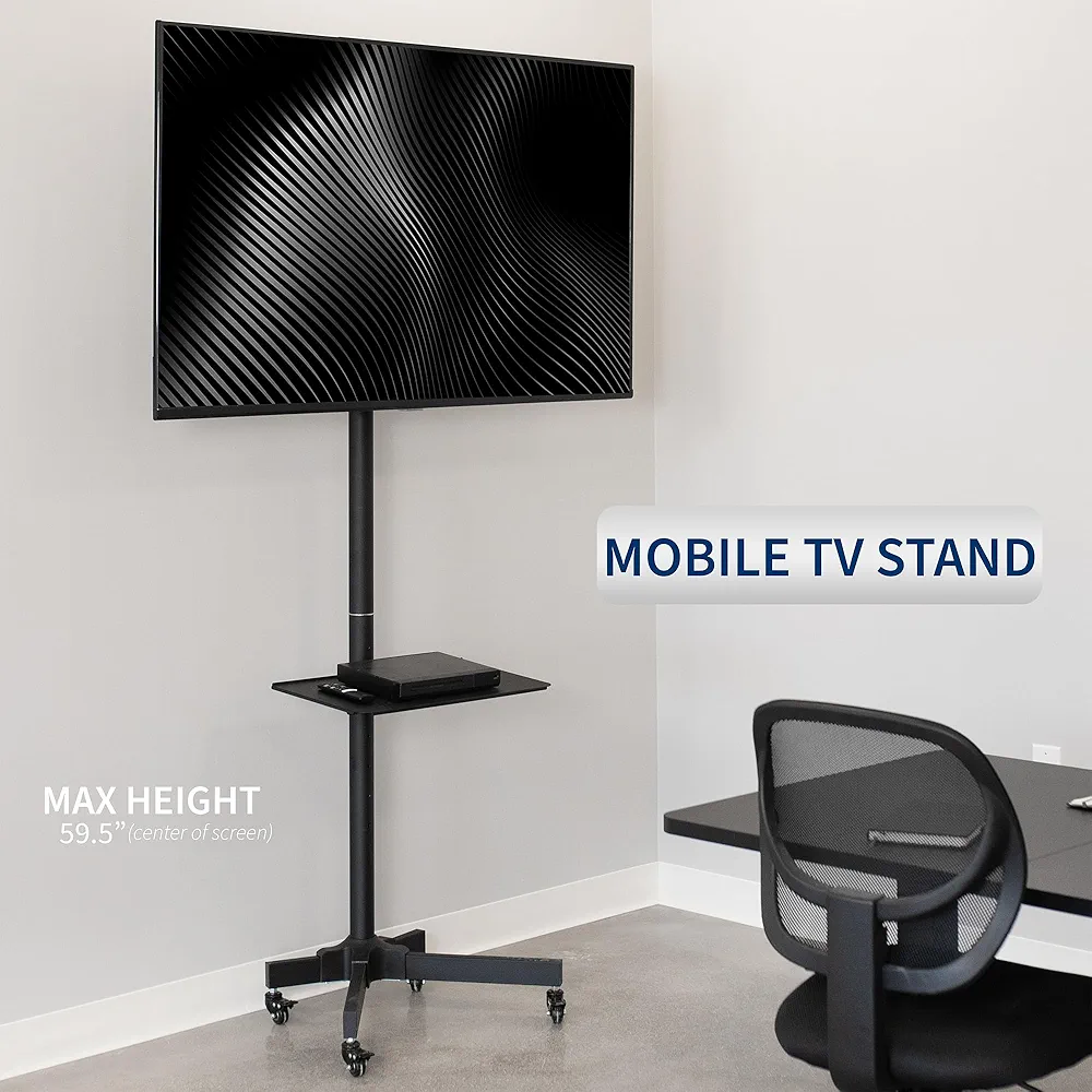 VIVO Mobile TV Cart Stand for 13-60 inch TVs - photo 3