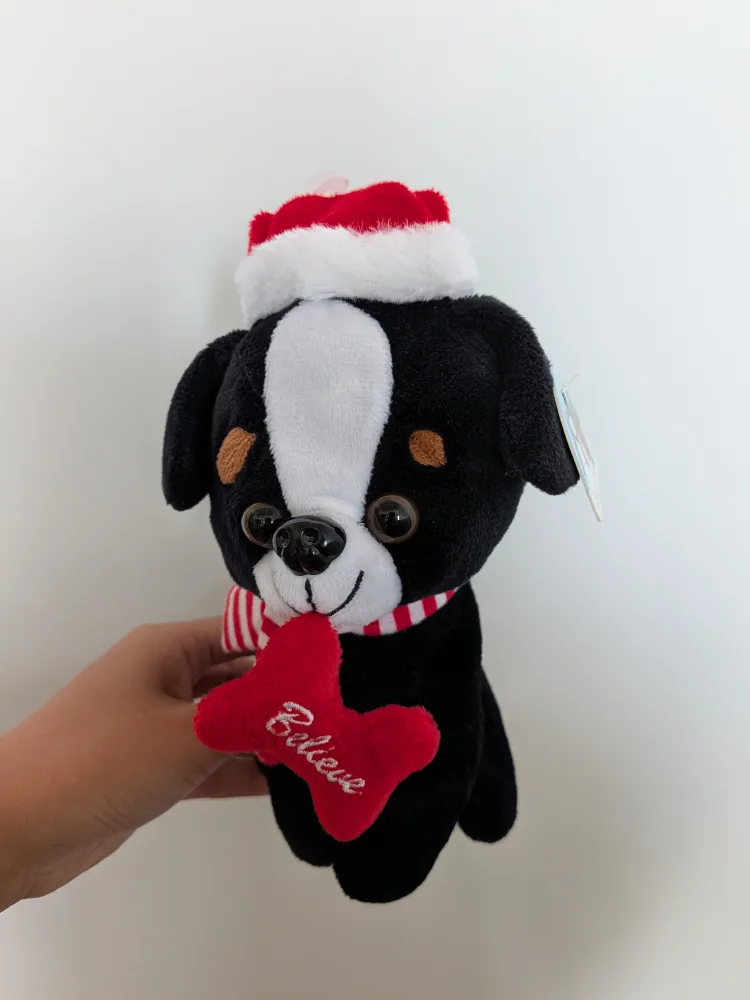 Christmas Dog Plush - New with Tags! thumbnail