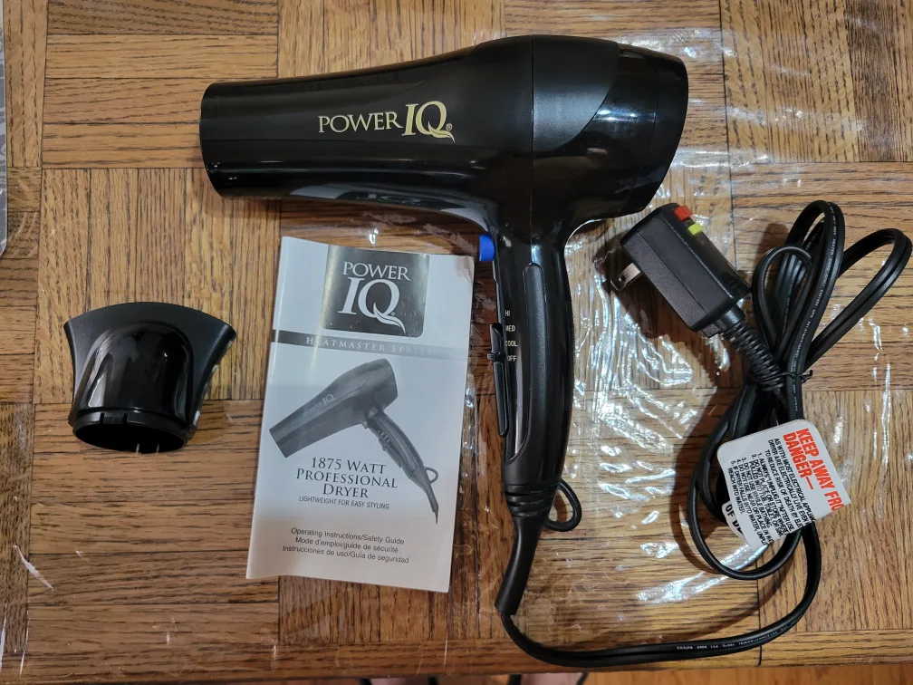 Power IQ Heatmaster Dryer features 1875 watts of power image indicator(2)