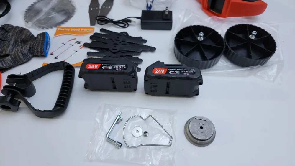 Cordless Electric Weed Eater 24V | 3-in-1 Grass Trimmer & Edger image indicator(4)