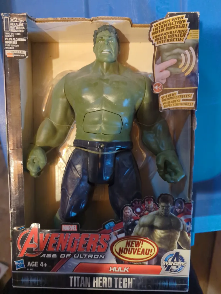 francais Marvel Avengers Age of Ultron Hulk Titan Hero Tech thumbnail