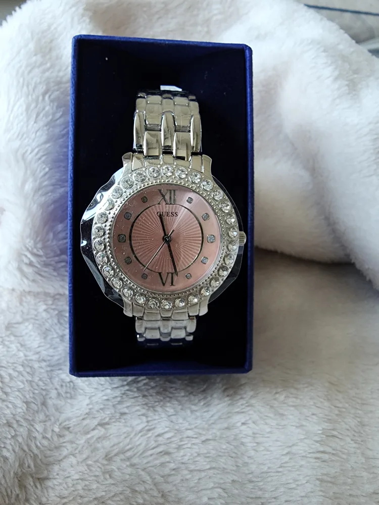 Women's Pink Dial Silver Bracelet Watch thumbnail