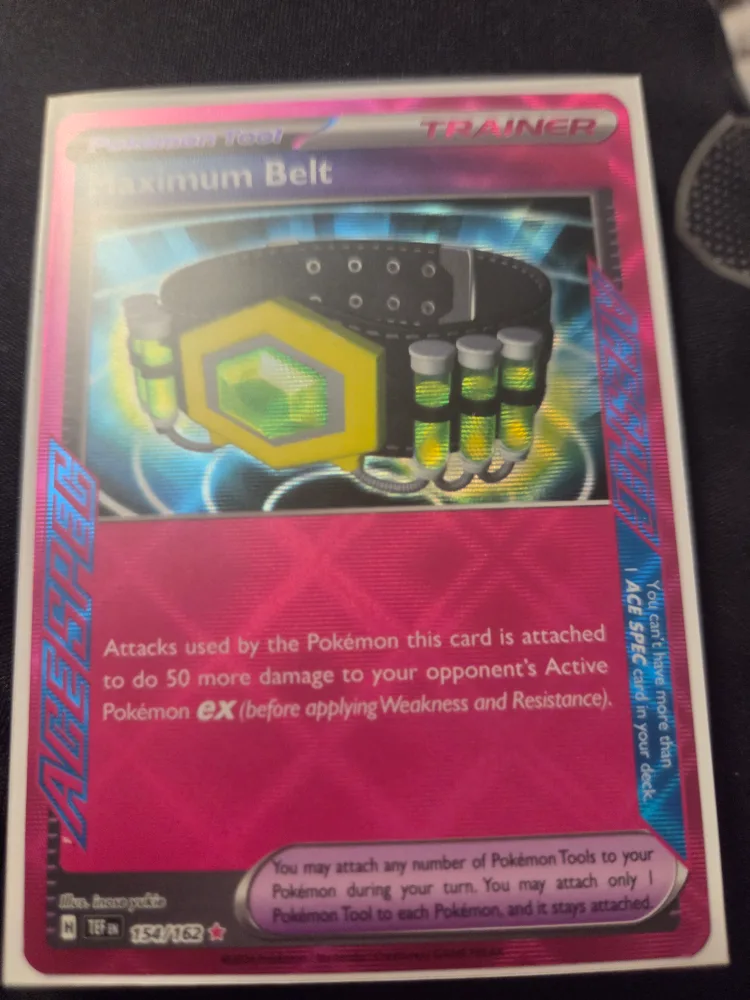 Pokemon Maximum Belt Trainer Card image indicator(2)