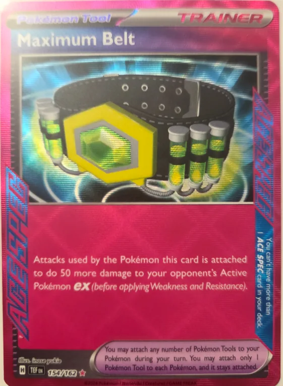 Pokemon Maximum Belt Trainer Card image indicator(4)
