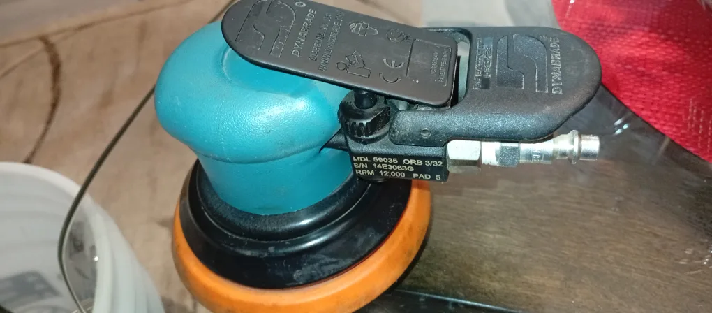 Dynabrade 59035 ORB 3/32 Air Random Orbital Sander thumbnail