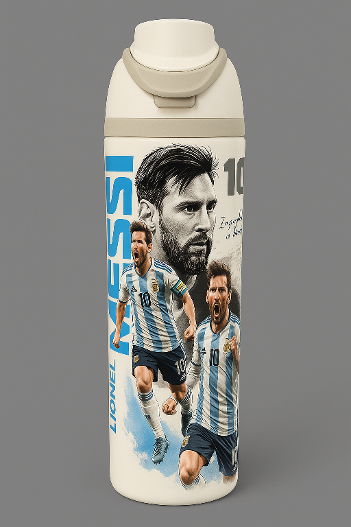 Lionel Messi Water Bottle