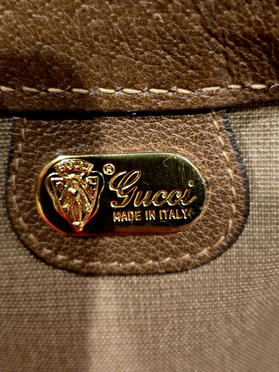 Authentic X-Large Gucci Monogram Duffle Bag, one owner - photo 3