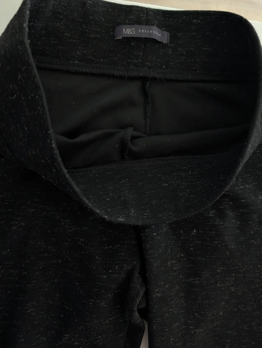 Marks and Spencers NEW Black Leggings image indicator(2)