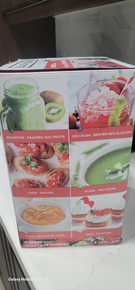 Black+Decker 10-Speed Blender - New in Box! - photo 2