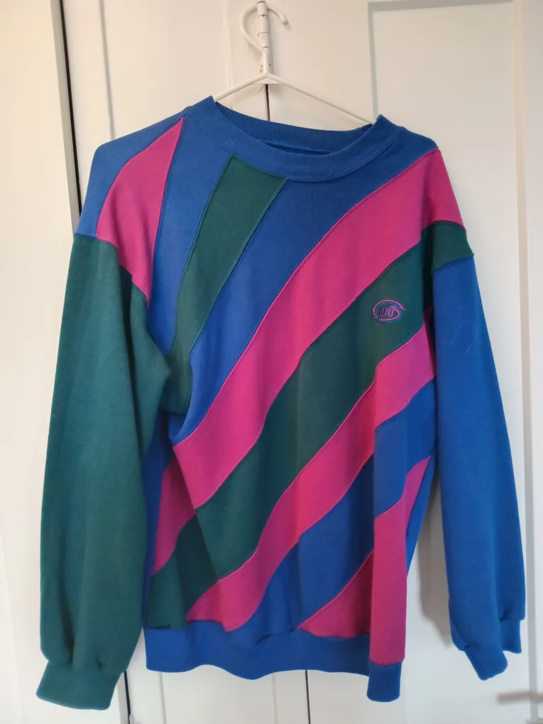 Vintage Colour Block Sweatshirt thumbnail
