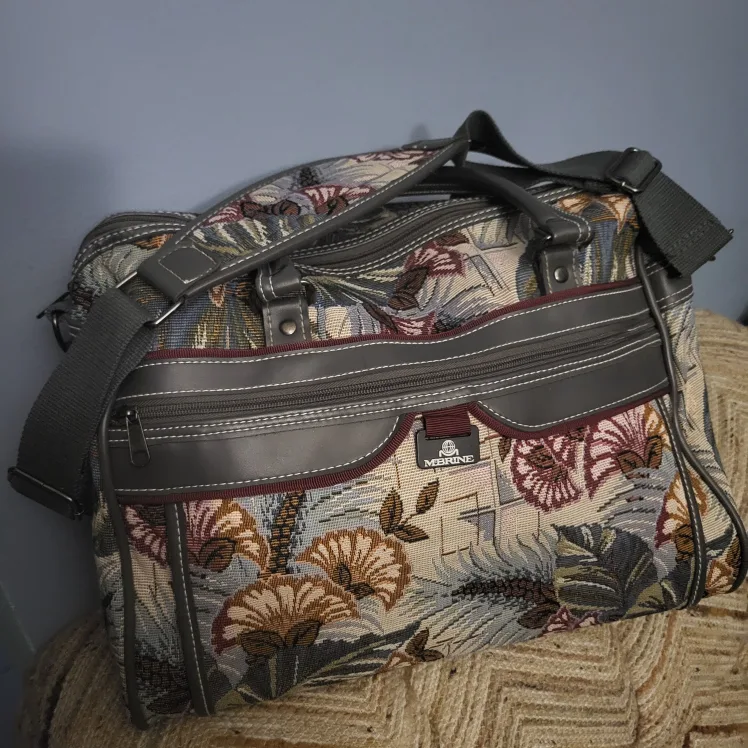 MBrine Floral Tapestry Handbag thumbnail