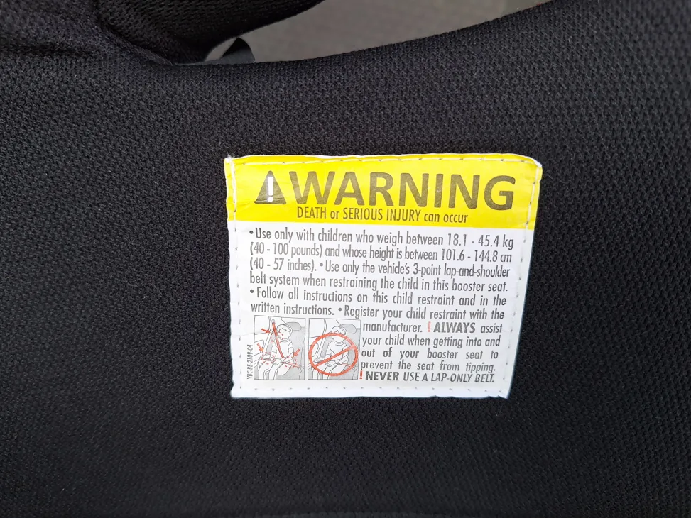 Harmony Booster Car Seat - Flame Design (Kit Cat Club rescue) image indicator(3)