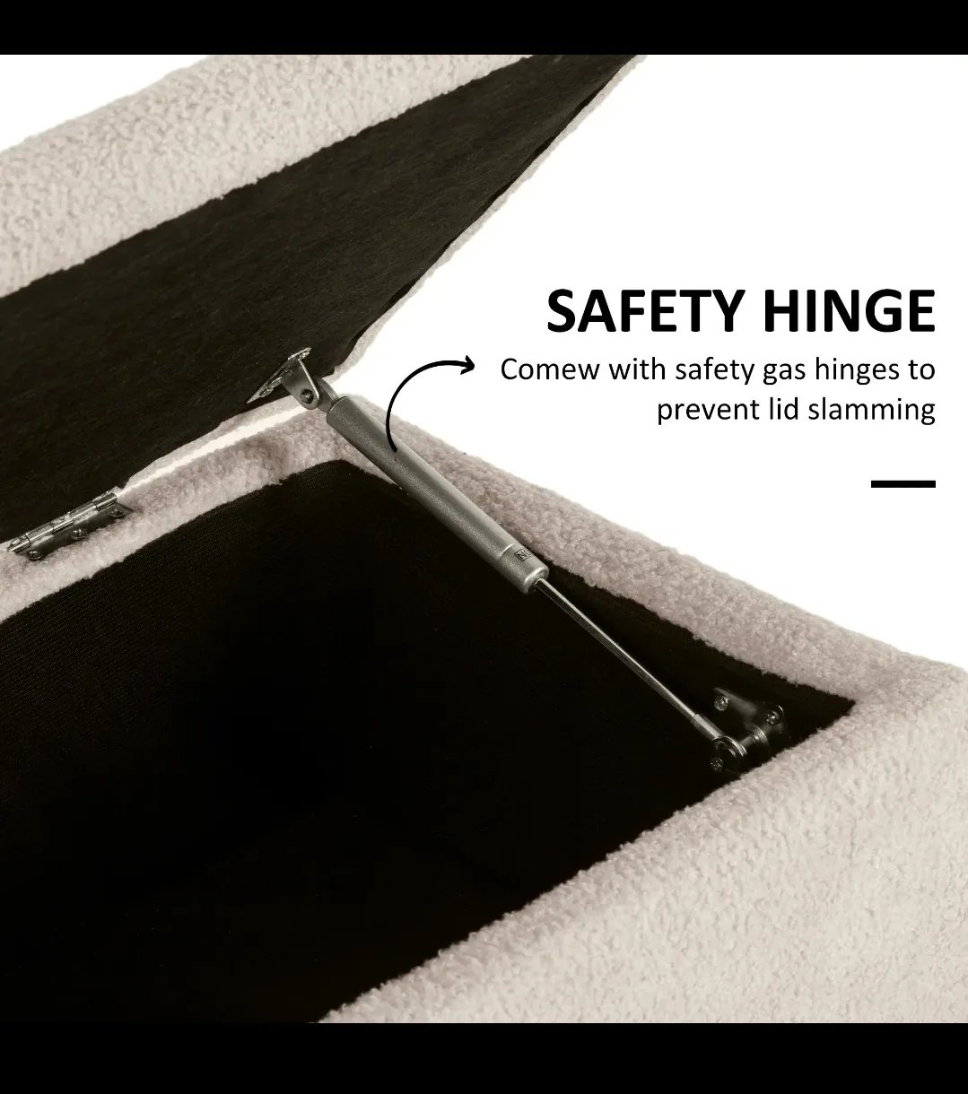 🤍  Modern Storage Bench Ottoman – image indicator(4)