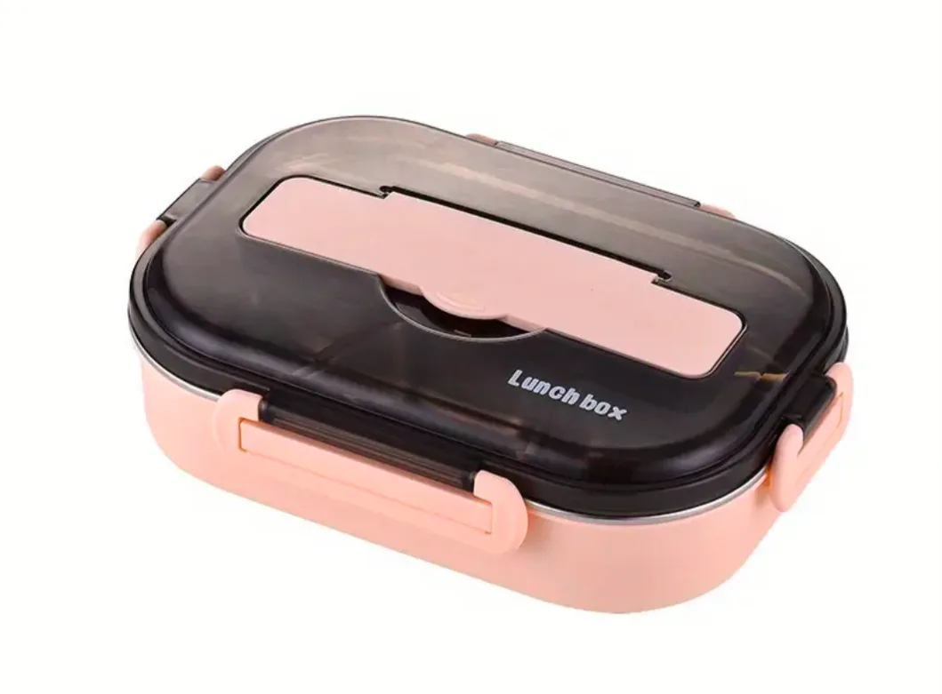 Large Pink Lunch Box  brand new box thumbnail