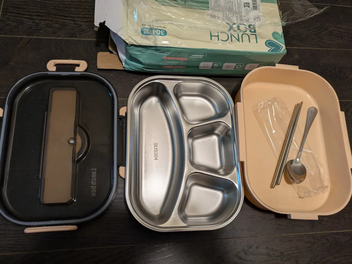 Large Pink Lunch Box  brand new box image indicator(8)