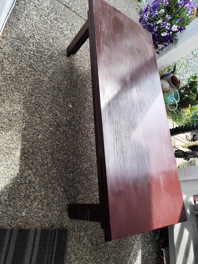 Wooden Coffee Table - Dark Brown