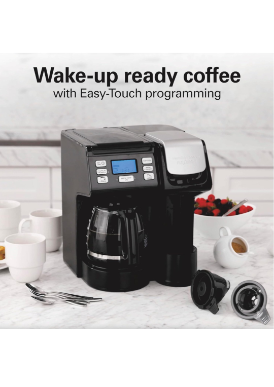 Hamilton Beach FlexBrew Trio 3-Way Coffee Maker - photo 4