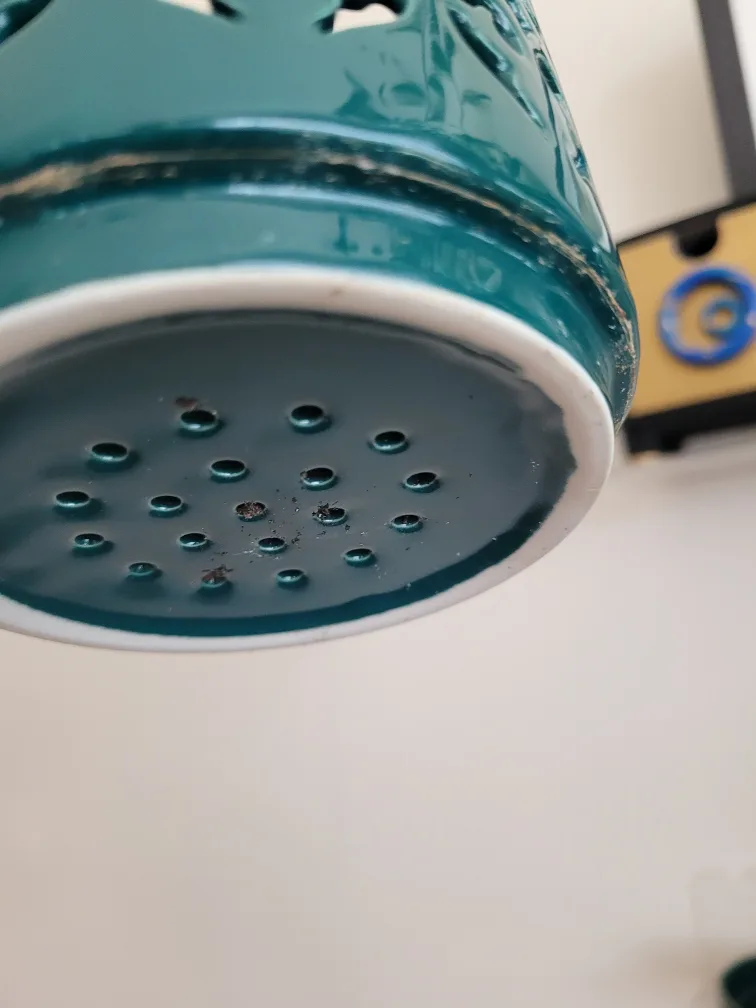 Green Ceramic Planter with Hollow Out Design image indicator(7)