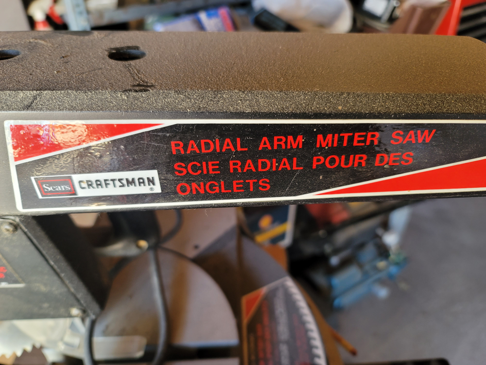 Craftsman 7 1/2" Radial Arm Miter Saw - photo 3