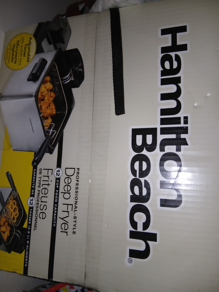 Brand new in box Hamilton Beach Professional-Style Deep Fryer - photo 2