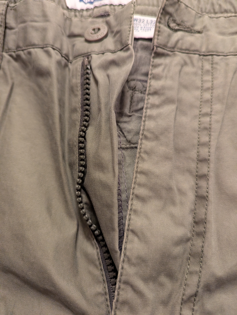 Old Navy Olive Green Cargo Pants - 32x32 - photo 4