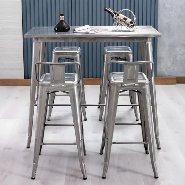 Stainless Steel High Top Table thumbnail