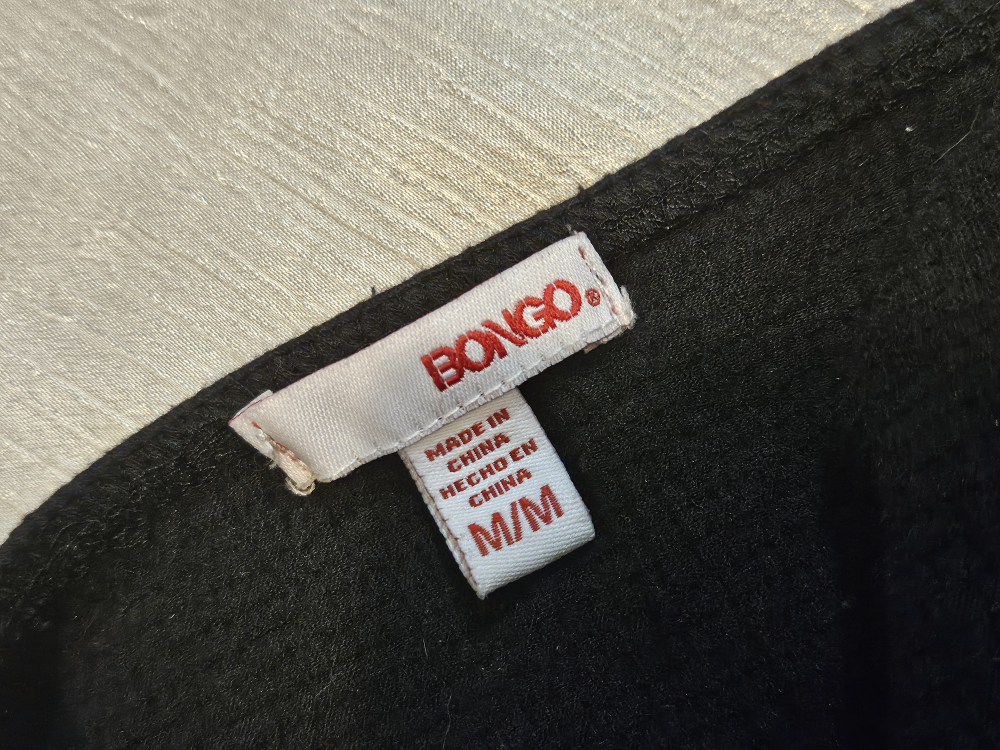 Bongo Black Halter Top Size M - photo 3