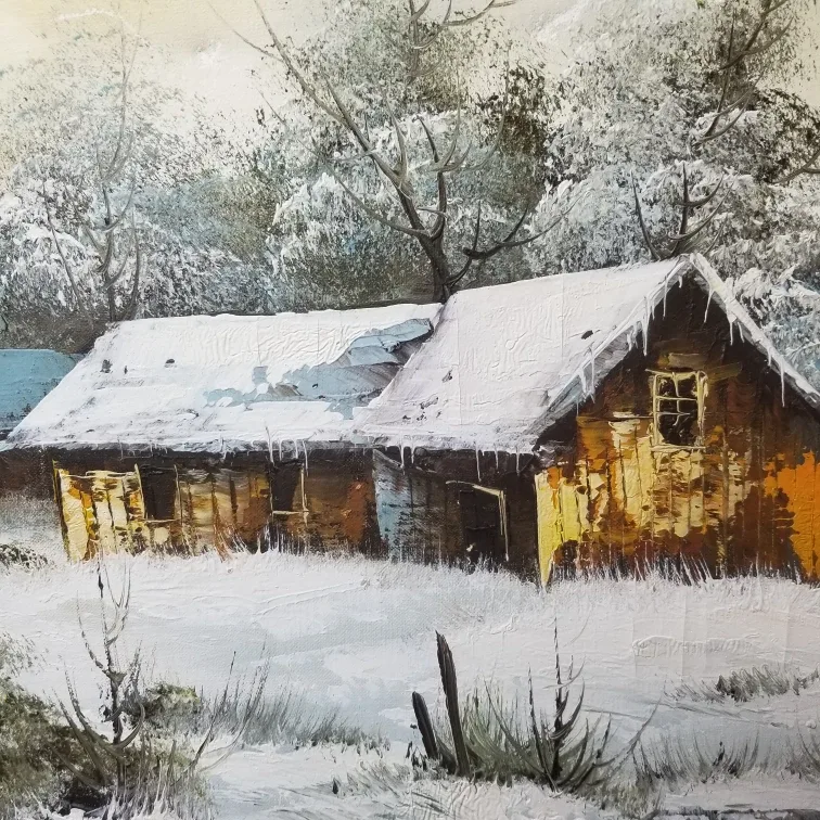 P. Finch Winter Landscape Painting image indicator(5)