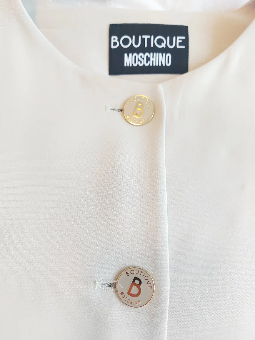 Boutique Moschino Beige Coat thumbnail
