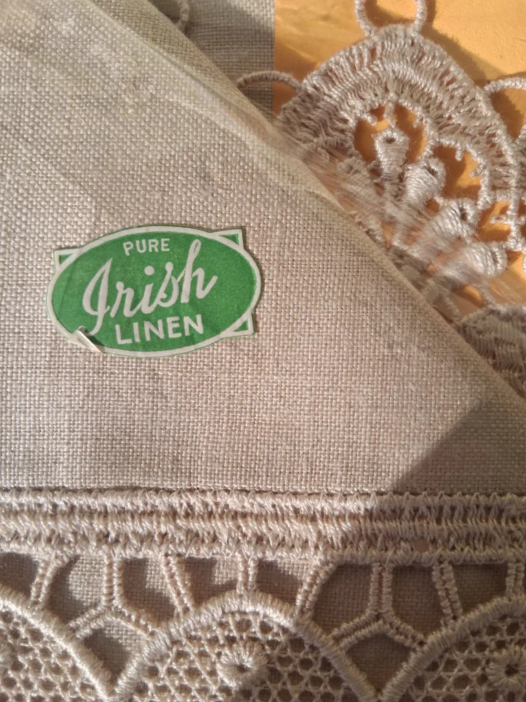 Pure Irish Linen Settee Set - New image indicator(2)