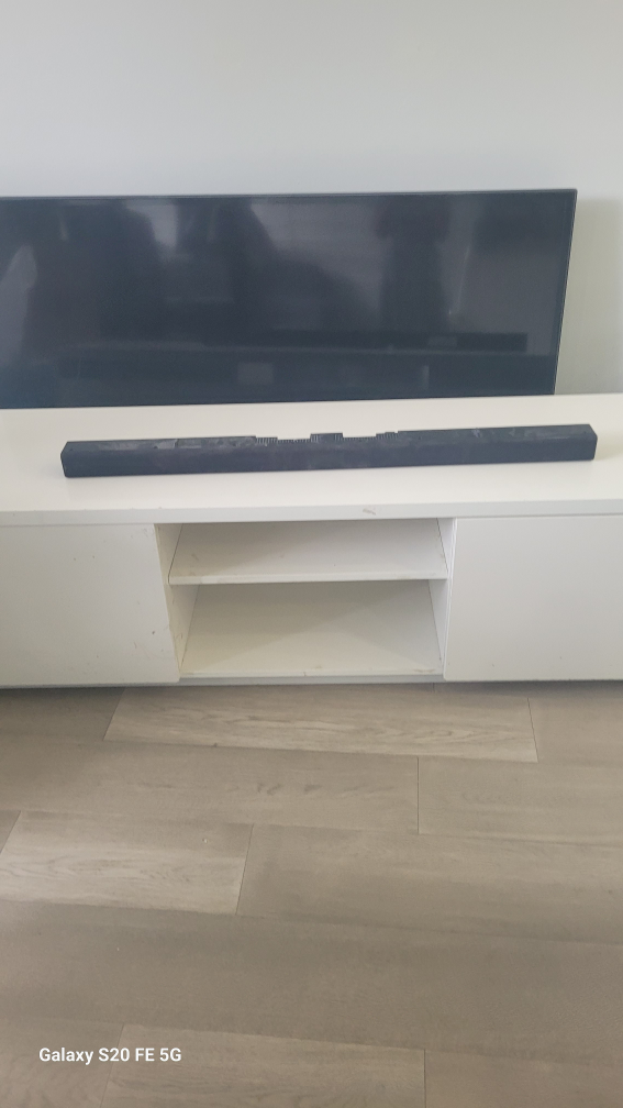Soundbar and a tv