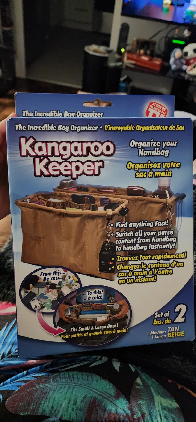 Kangaroo Keeper Bag Organizer - Set of 2 image indicator(2)