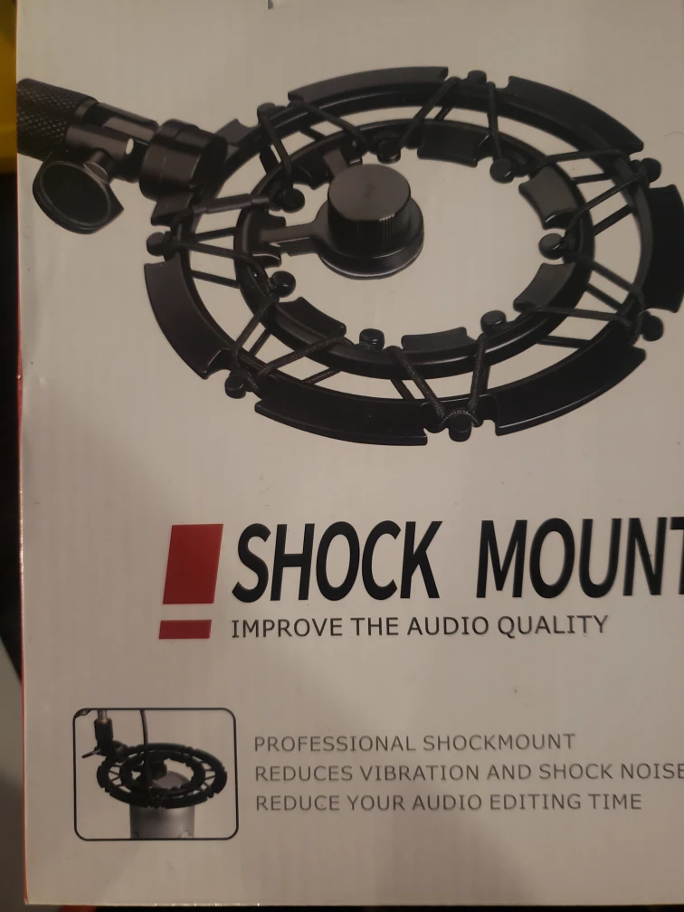 Microphone Shock Mount - Improve Audio Quality