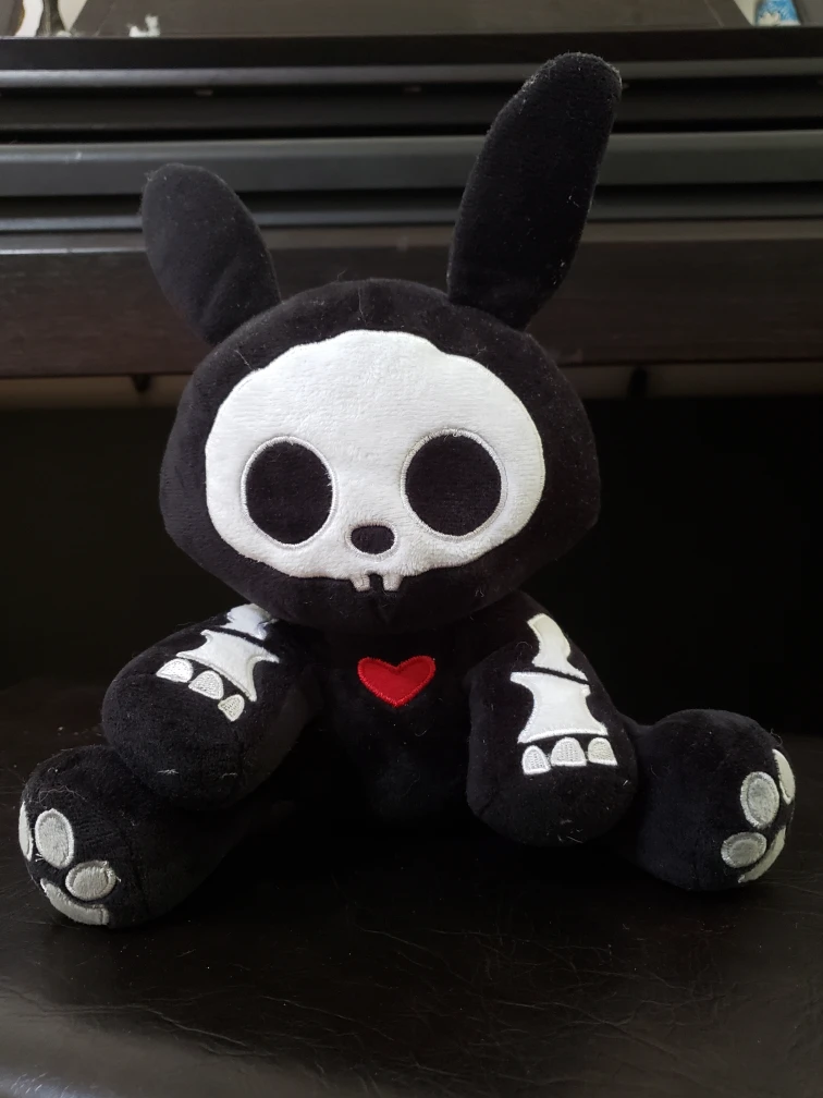 Skelanimals 8" Plush jack the rabbit