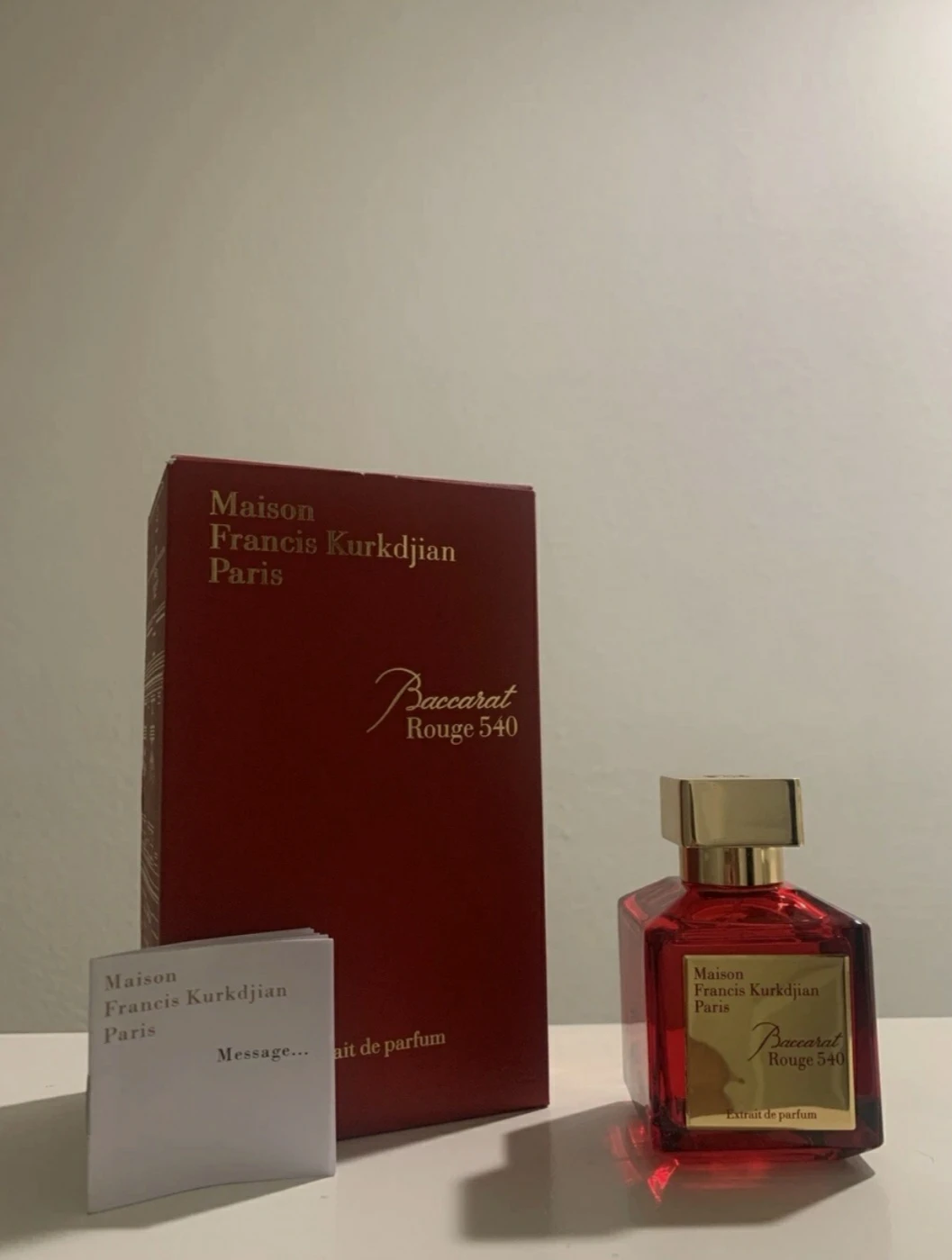 Maison Francis Kurkdjian Baccarat Rouge 540 EDP 2.4oz 70ml Full
