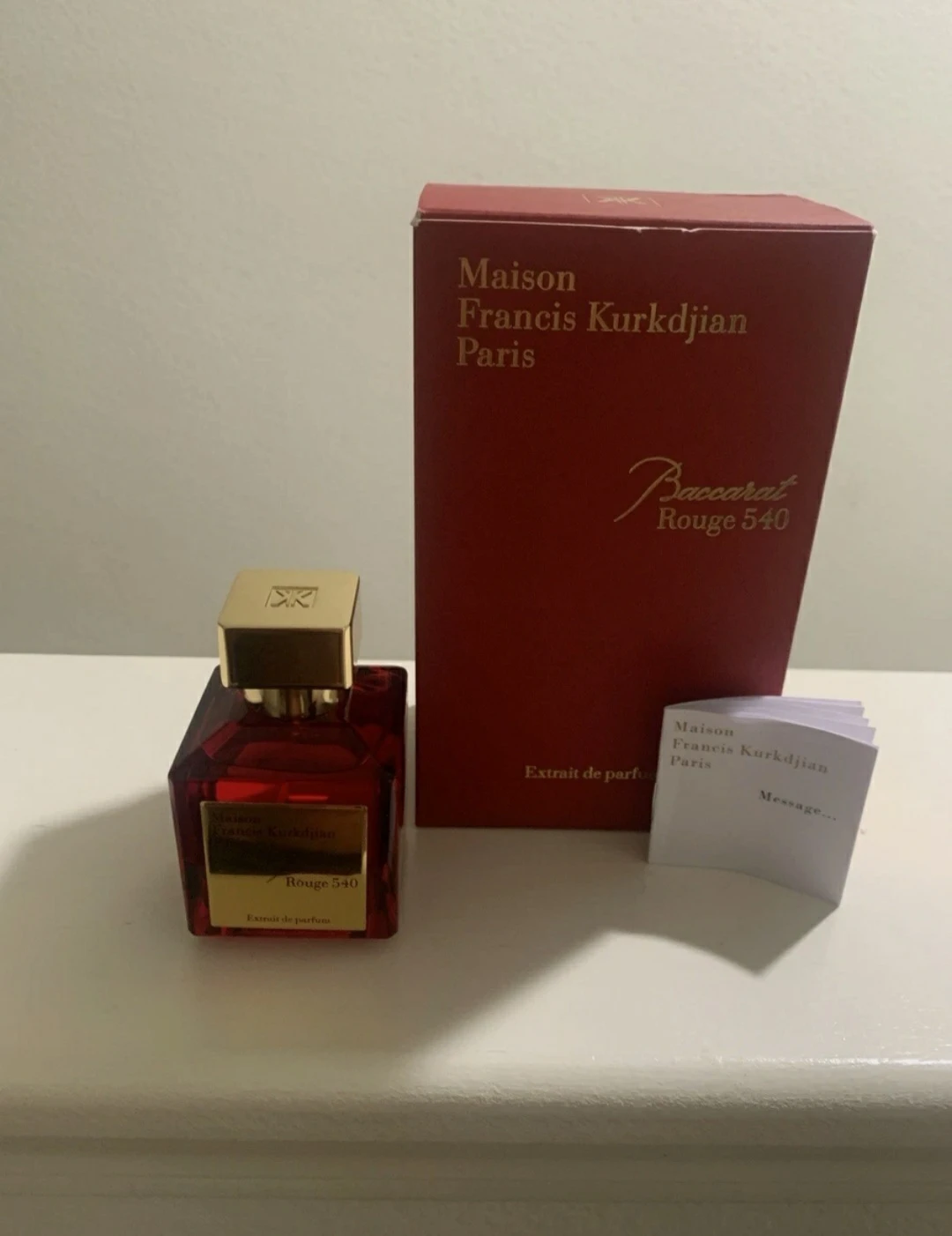 Maison Francis Kurkdjian Baccarat Rouge 540 EDP 2.4oz 70ml Full - photo 2