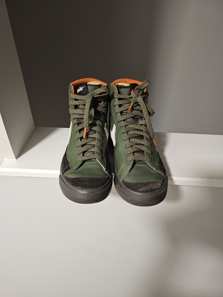 Nike Blazer Mid '77 Olive Green Sneakers - photo 2