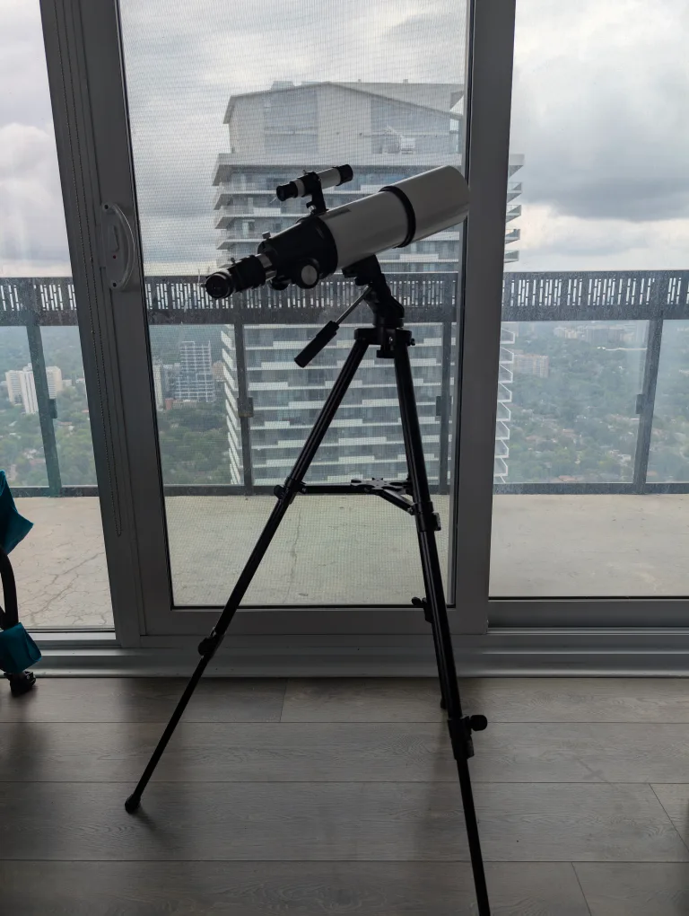 Oqoznn Telescope with Tripod image indicator(3)