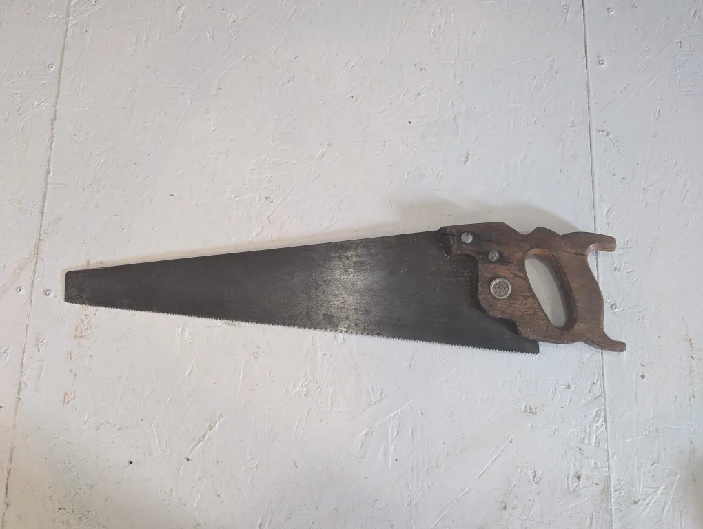 Vintage Hand Saw - 20 inch blade thumbnail