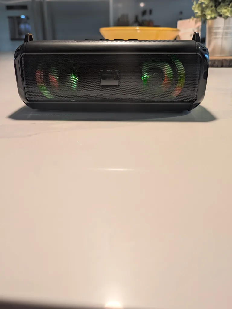 New K9 Black Portable Bluetooth Speaker image indicator(4)