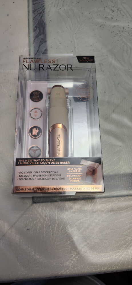 New Finishing Touch Flawless Nu Razor