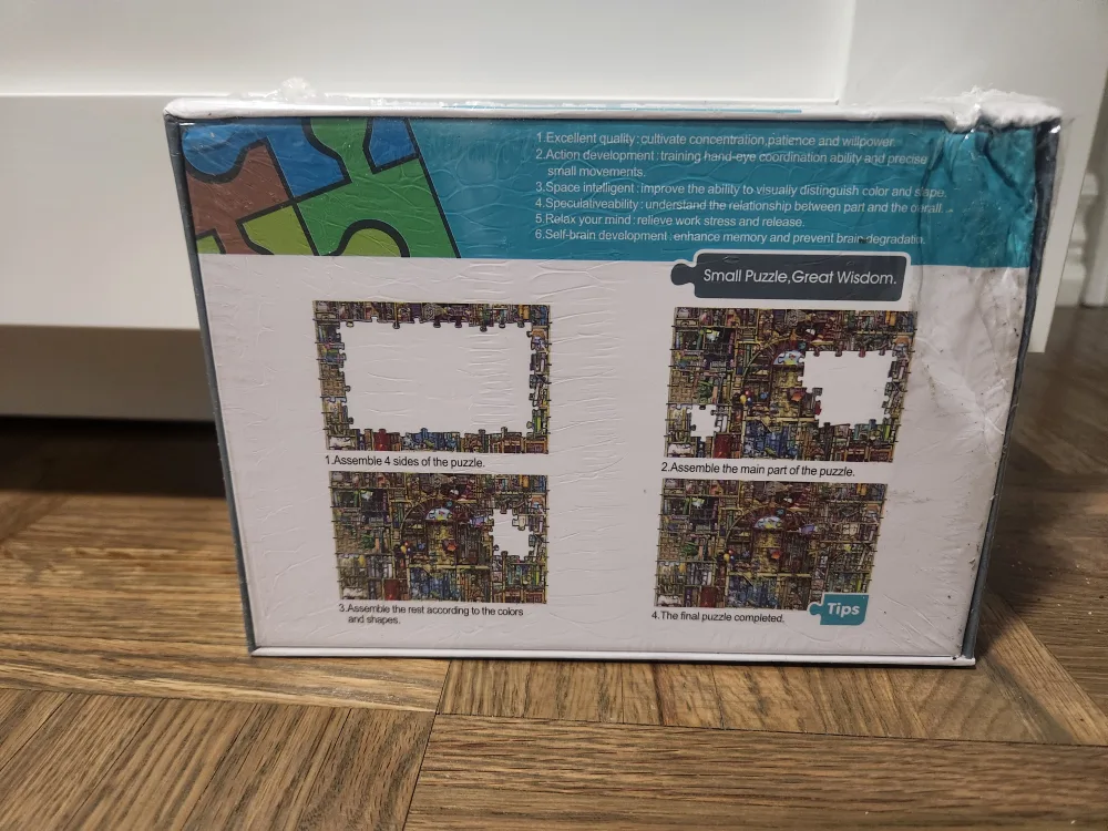 Bull Bizarre Bookshop 1000 Piece Jigsaw Puzzle image indicator(2)