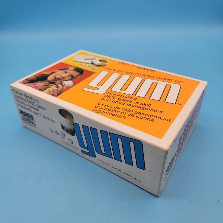 🥳VGC🤩 Vintage Parker Brothers YUM Dice Game *Complete* - photo 2