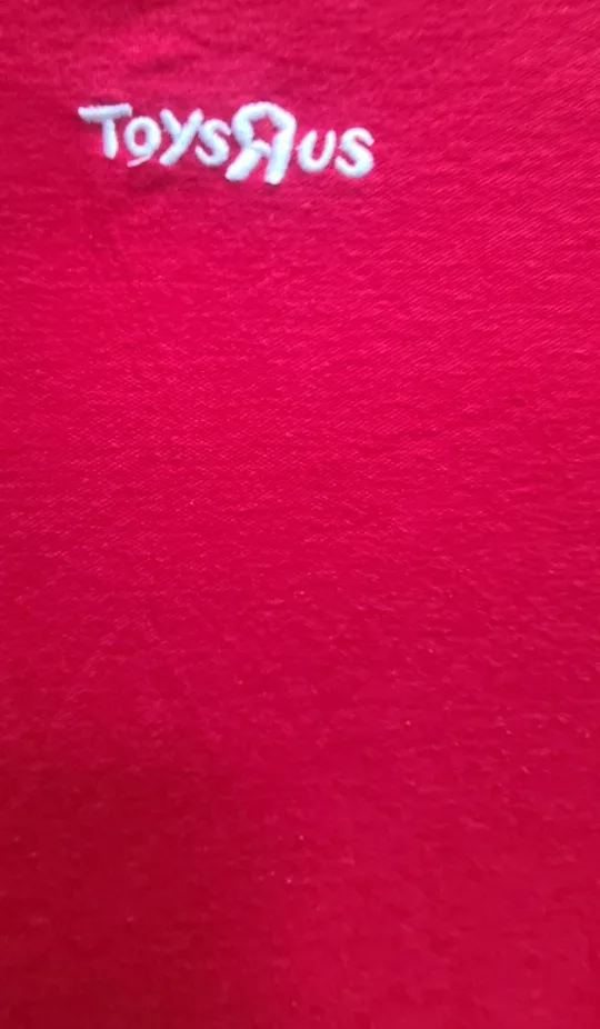 Unisex Toys R Us Red Polo Shirt - Size L 🧡 image indicator(4)