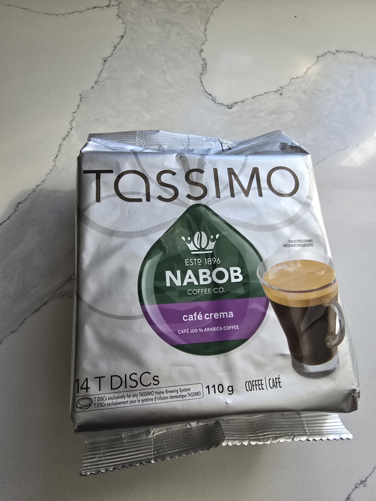 Tassimo Nabob Cafe Crema 14 T-Discs