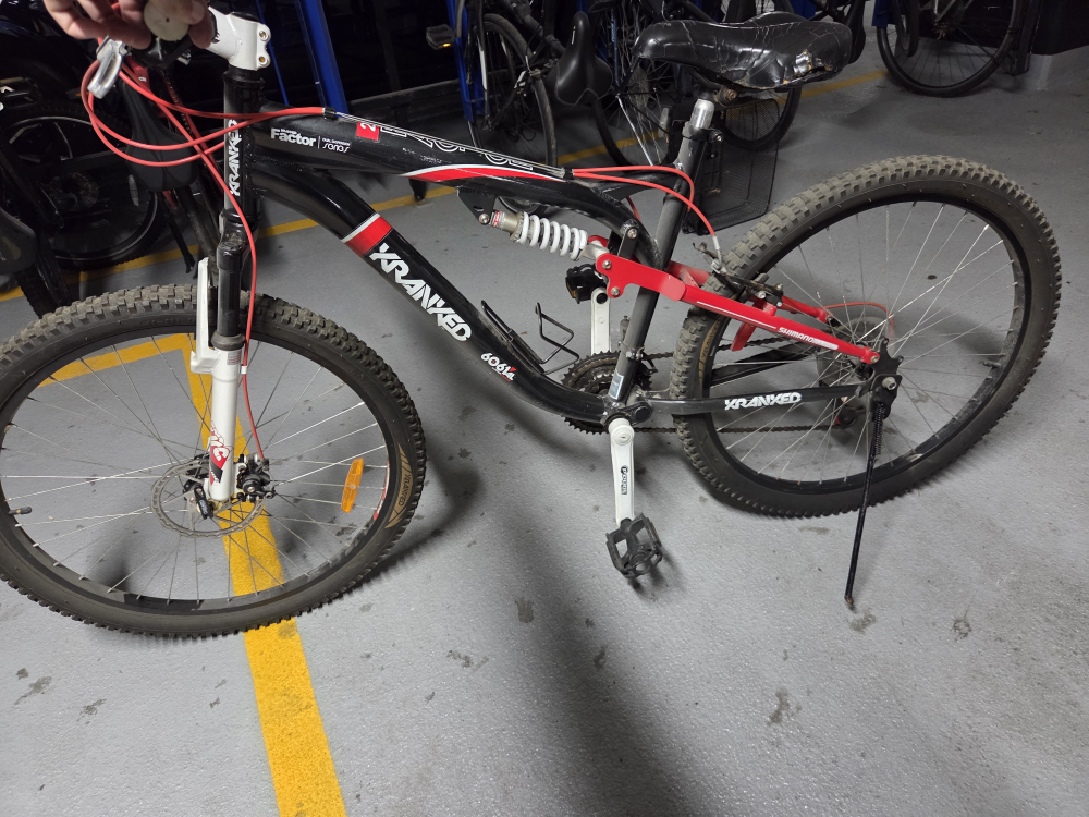 Kranked 6061 Factor Dual Suspension Mountain Bike- 26in tires - photo 3