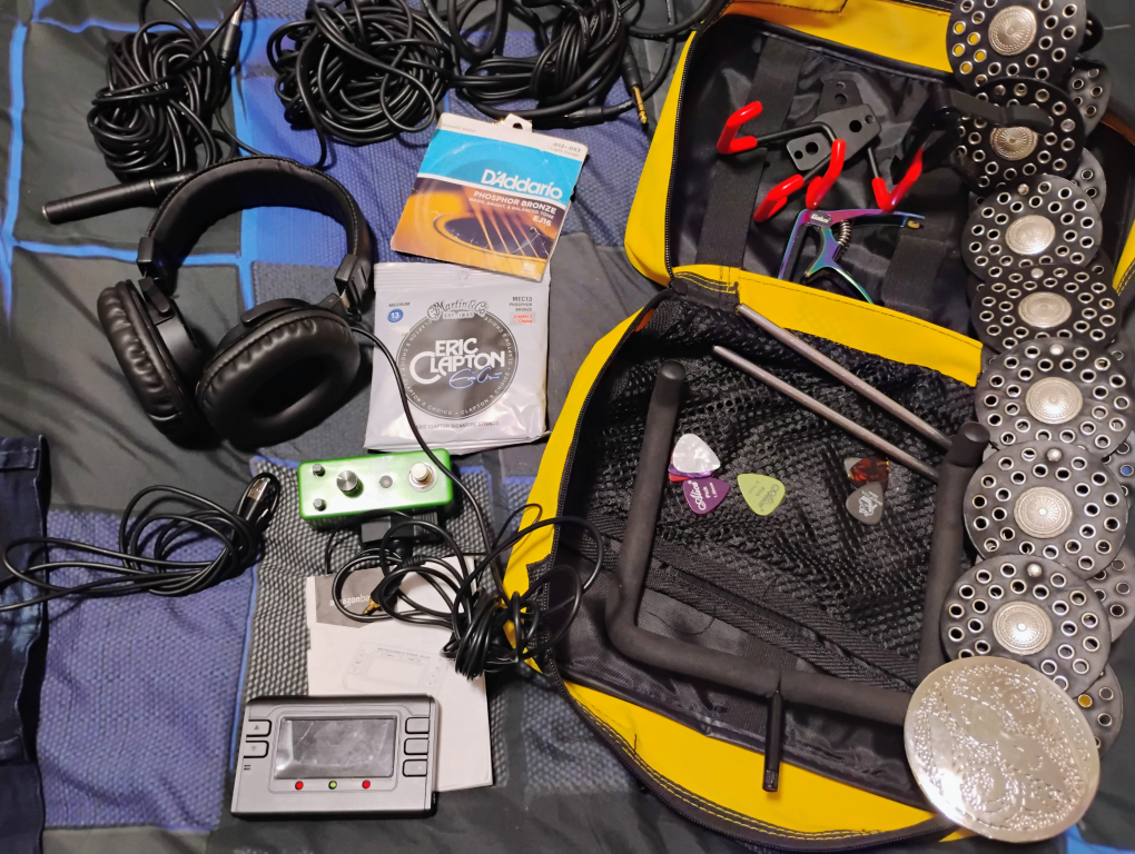 Guitar Accessories Bundle: Strings, Tuner, Picks & More!