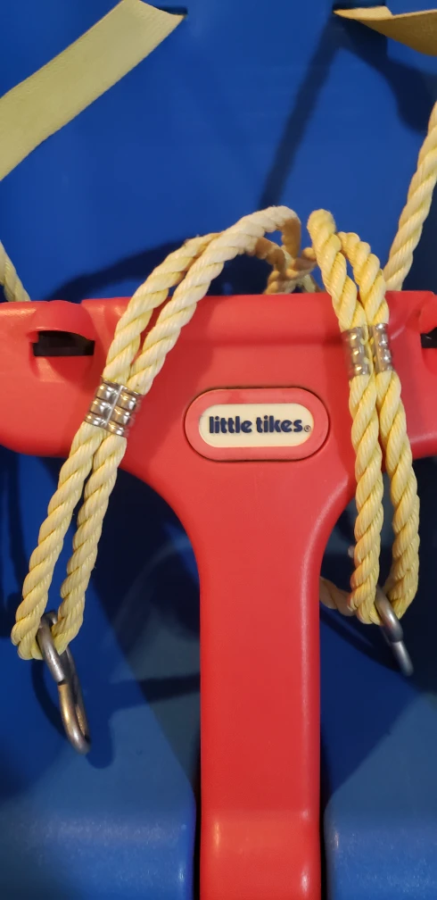 Little Tikes Blue & Red Baby Swing - photo 2