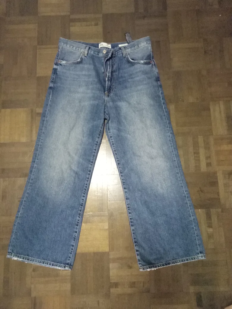 Zara Denim Jeans, Size 8 thumbnail