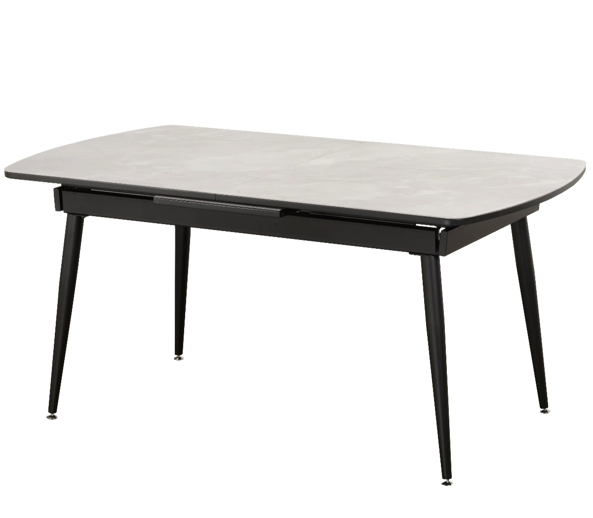 Extendable Dining Table - Marble Effect - photo 5